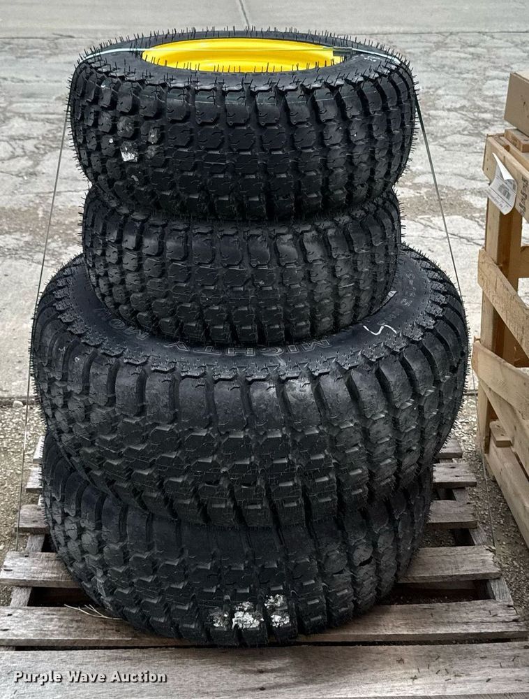 image for item EC7976 Galaxy Mighty Mow turf tires and wheels