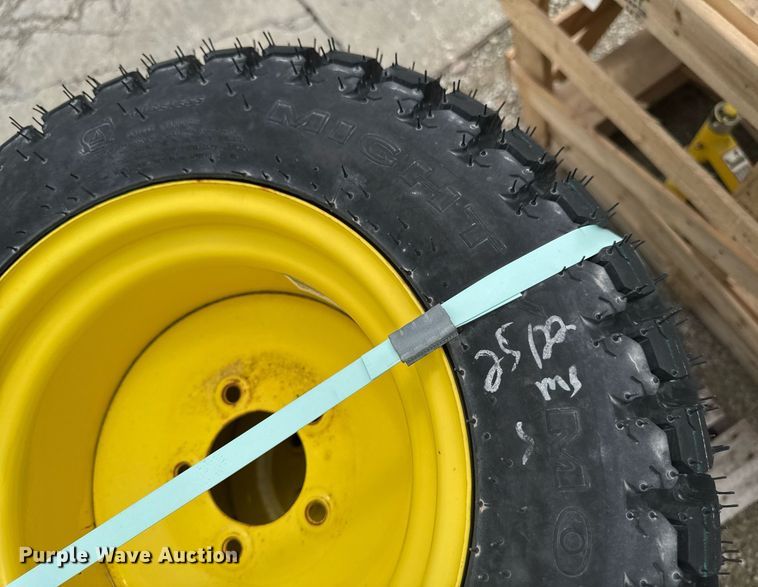 image for item EC7976 Galaxy Mighty Mow turf tires and wheels