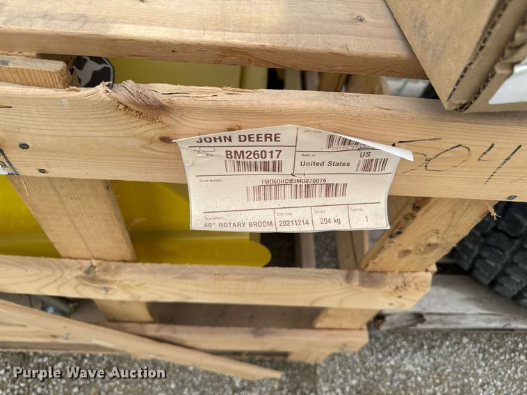 image for item EC7977 John Deere broom