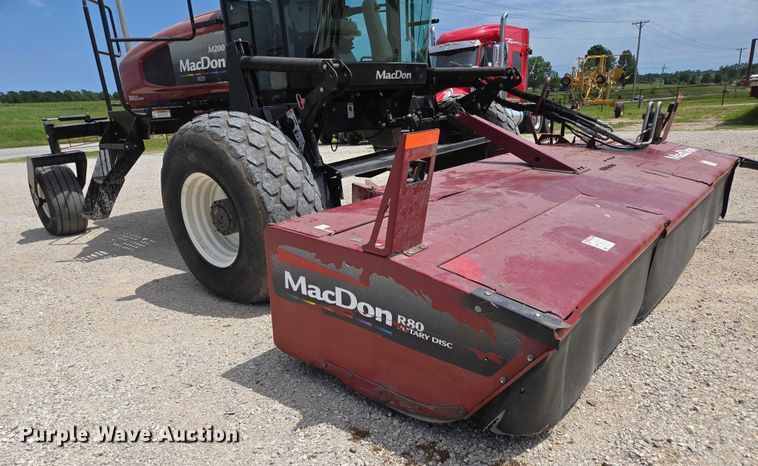 image for item ED2023 2009 MacDon M200 swather / windrower