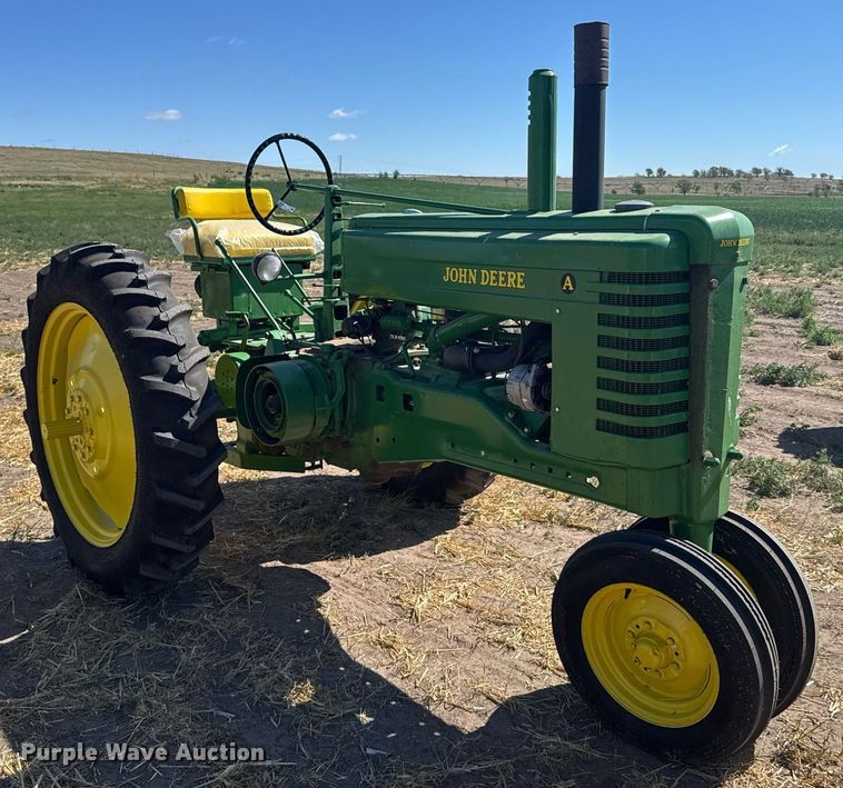image for item EG6469 1949 John Deere A tractor