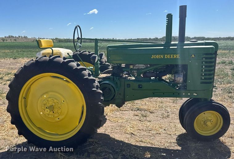 image for item EG6469 1949 John Deere A tractor