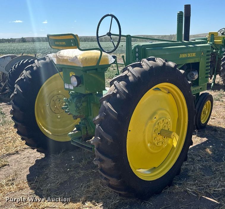 image for item EG6469 1949 John Deere A tractor