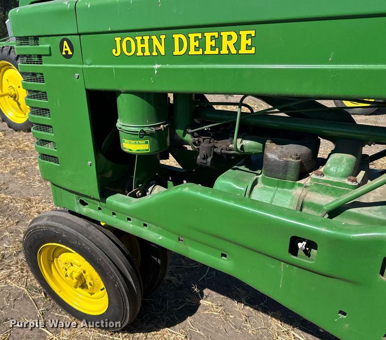 image for item EG6469 1949 John Deere A tractor