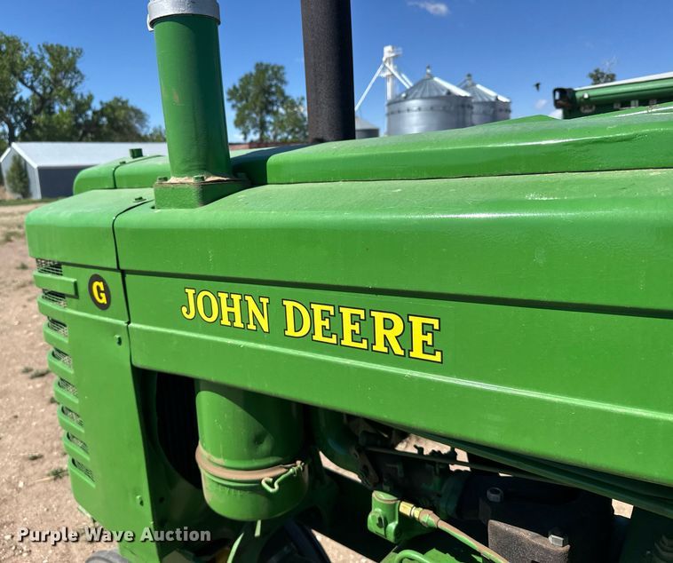 image for item EG6470 1947 John Deere G tractor