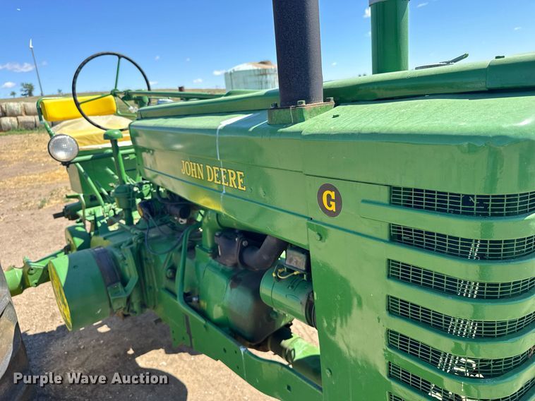 image for item EG6470 1947 John Deere G tractor