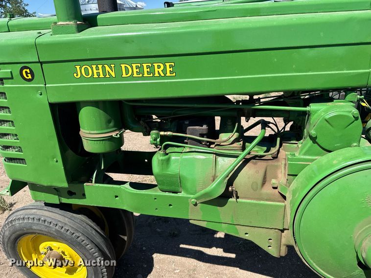 image for item EG6470 1947 John Deere G tractor