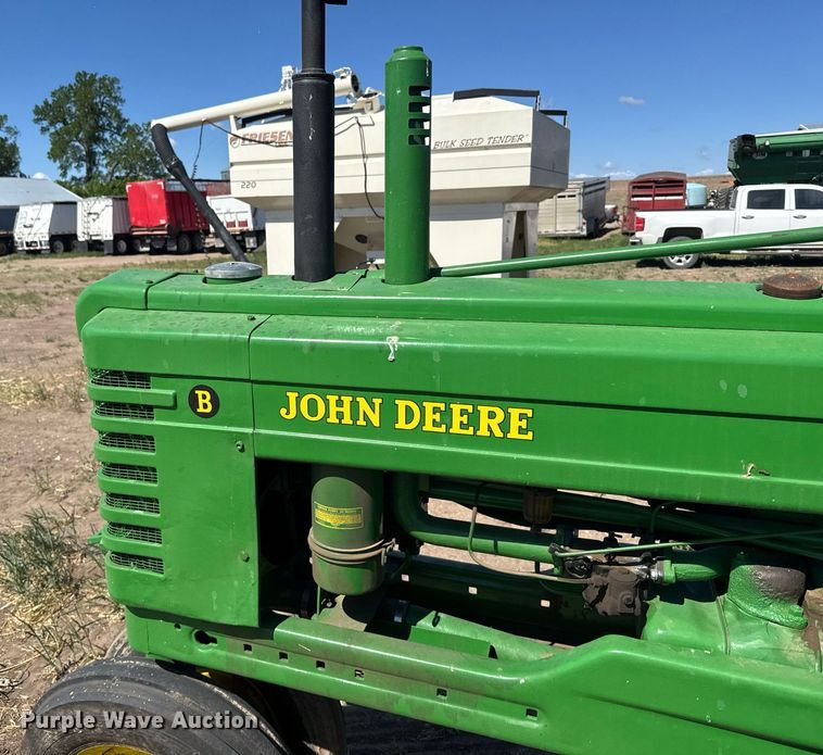 image for item EG6473 1950 John Deere B tractor