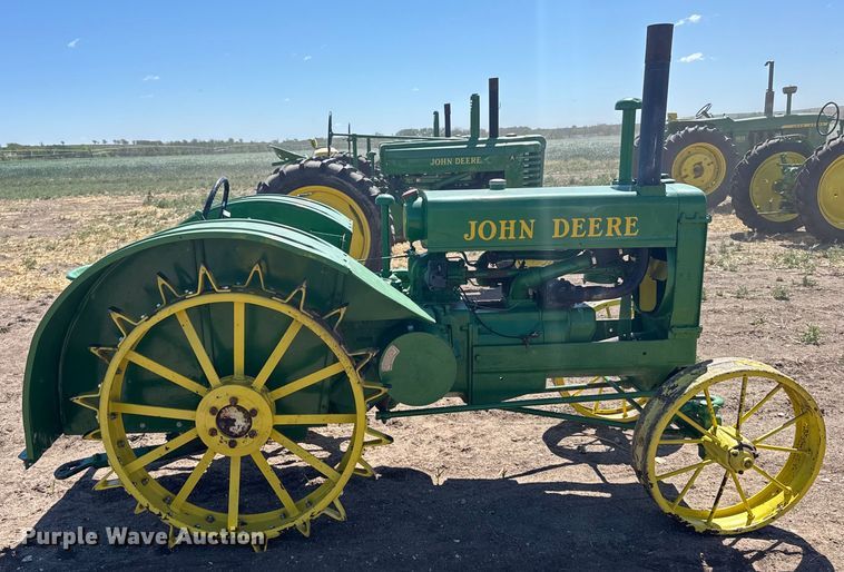 image for item EG6474 1935 John Deere AR tractor