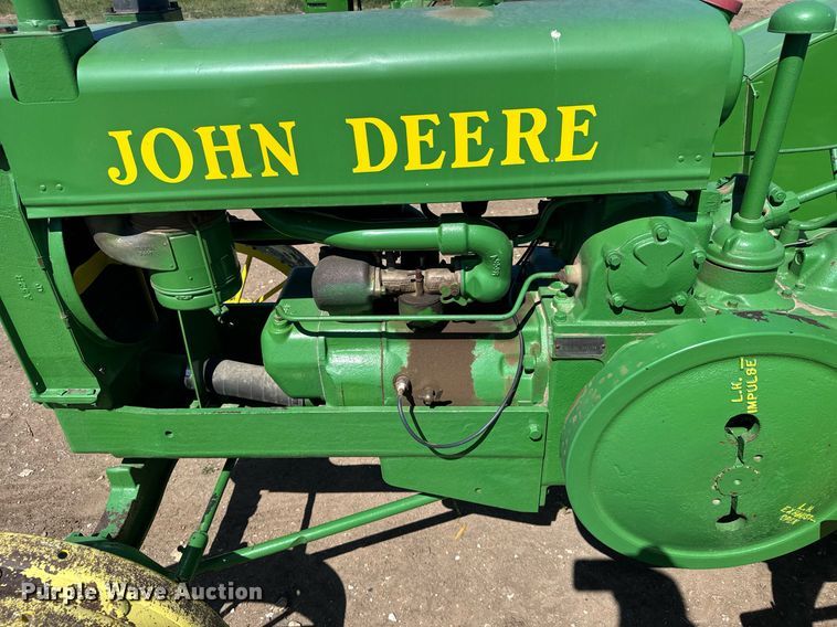 image for item EG6474 1935 John Deere AR tractor