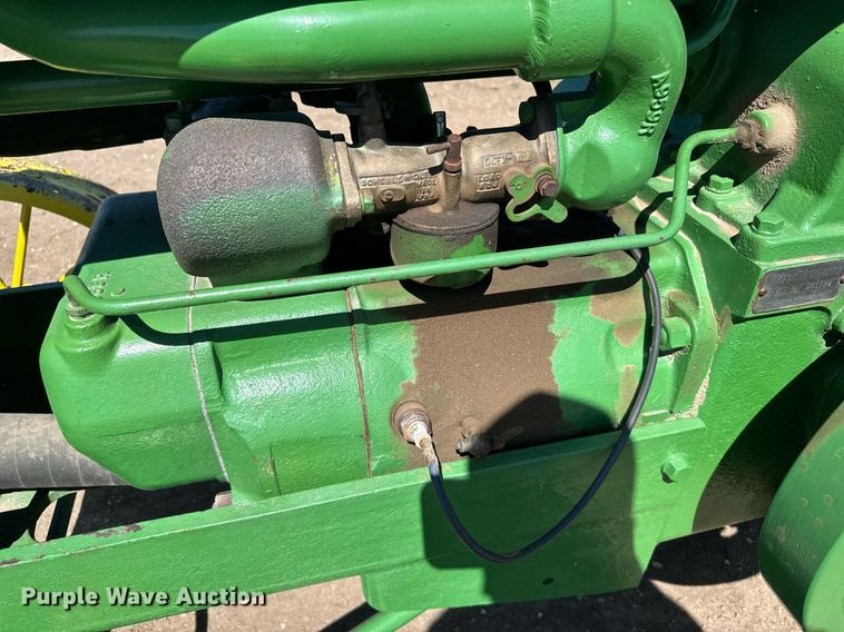 image for item EG6474 1935 John Deere AR tractor