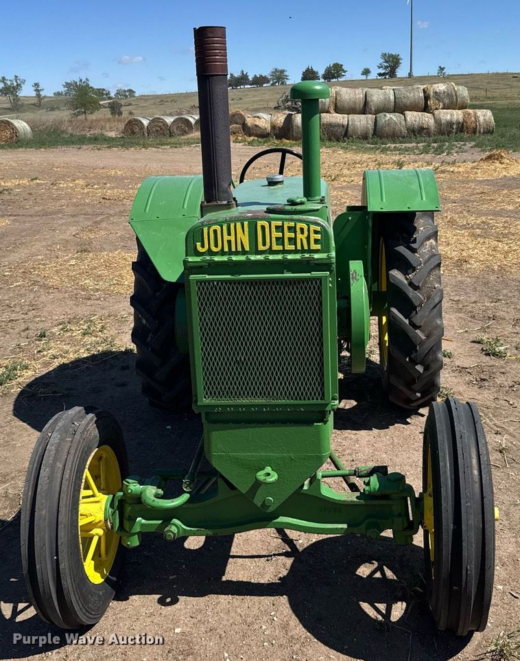 image for item EG6475 1937 John Deere AR tractor