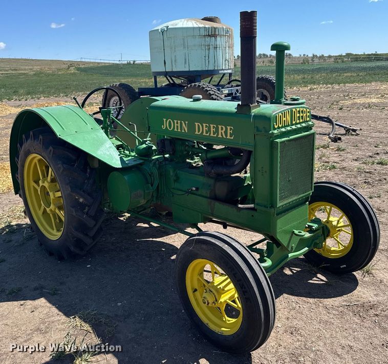 image for item EG6475 1937 John Deere AR tractor