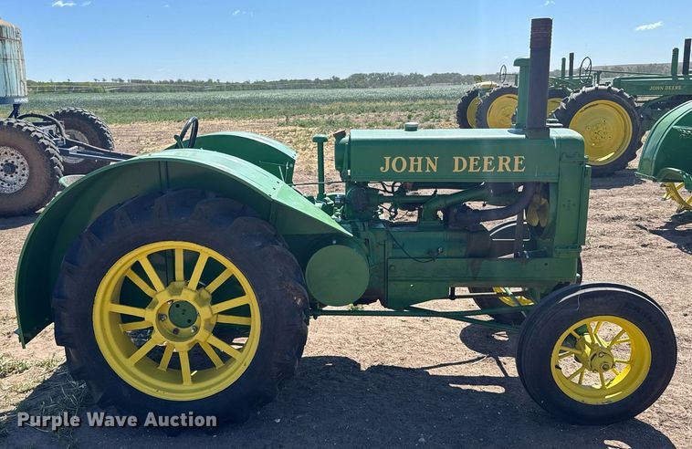 image for item EG6475 1937 John Deere AR tractor