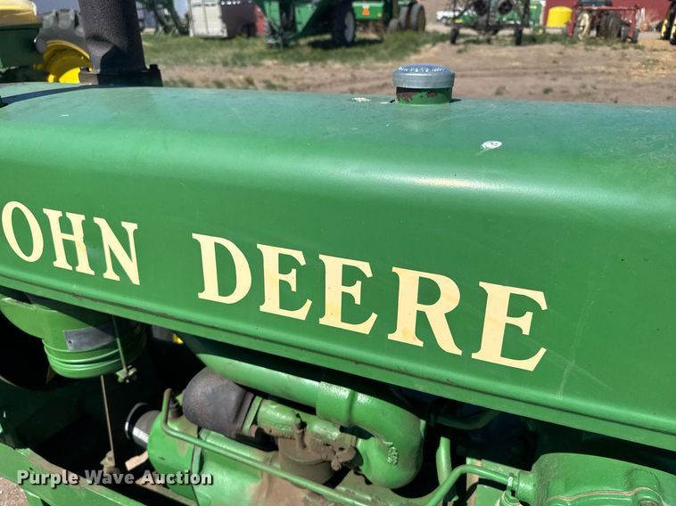 image for item EG6475 1937 John Deere AR tractor