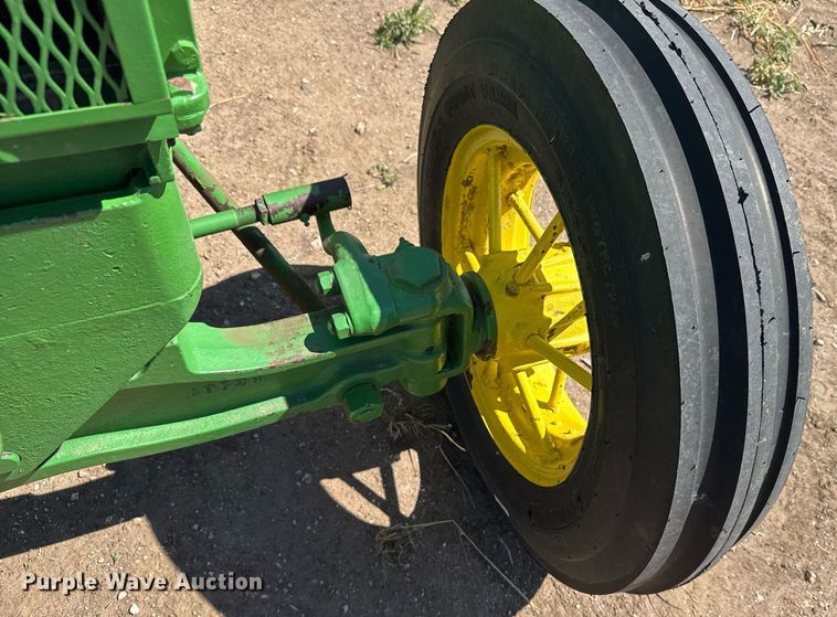 image for item EG6475 1937 John Deere AR tractor