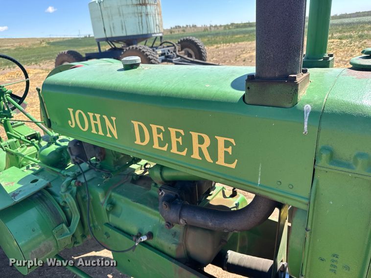 image for item EG6475 1937 John Deere AR tractor