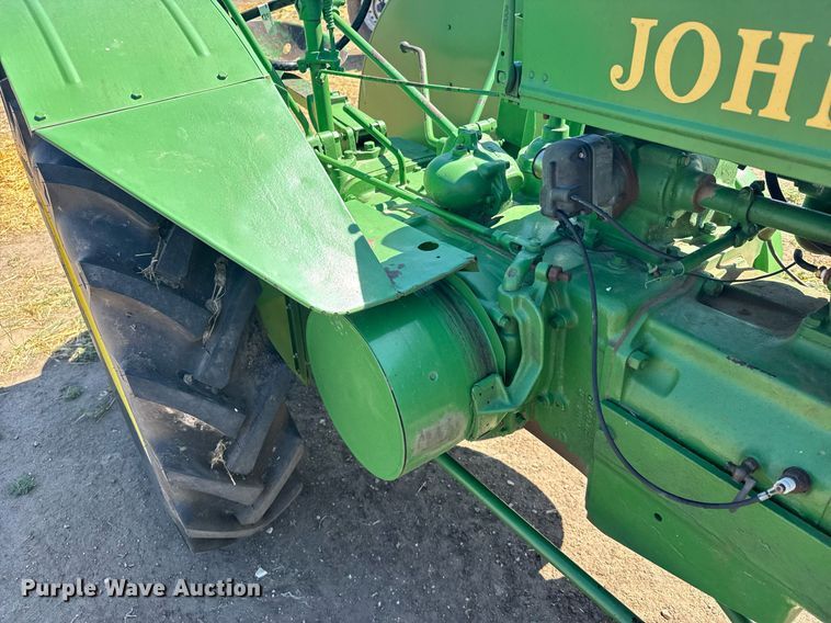 image for item EG6475 1937 John Deere AR tractor