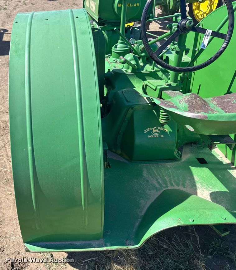 image for item EG6475 1937 John Deere AR tractor