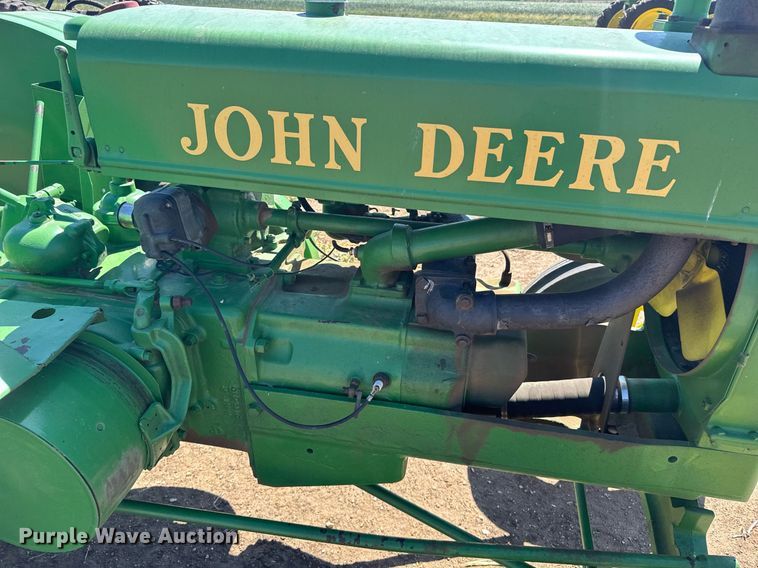 image for item EG6475 1937 John Deere AR tractor