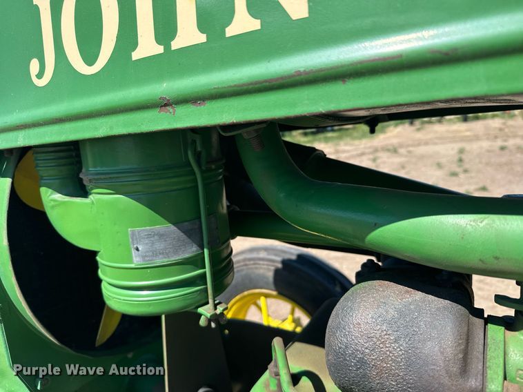 image for item EG6475 1937 John Deere AR tractor