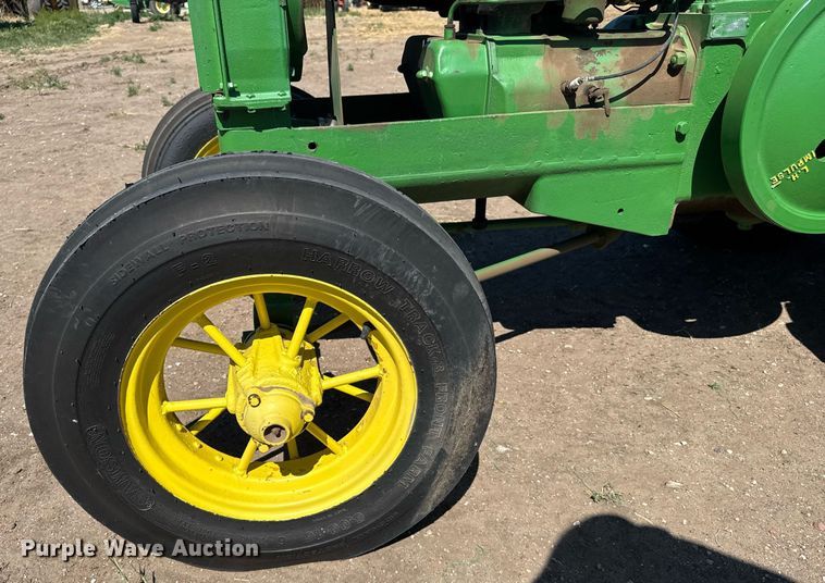 image for item EG6475 1937 John Deere AR tractor
