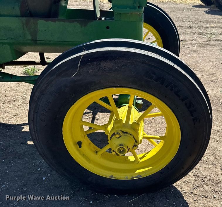 image for item EG6475 1937 John Deere AR tractor