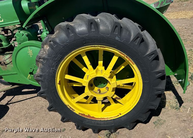 image for item EG6475 1937 John Deere AR tractor