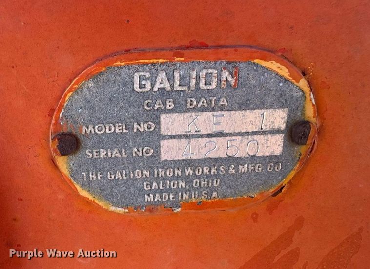 image for item EG6480 1963 Galion 104G motor grader
