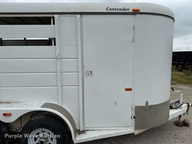 image for item EJ3835 2015 S & H SHH0832-14 livestock trailer