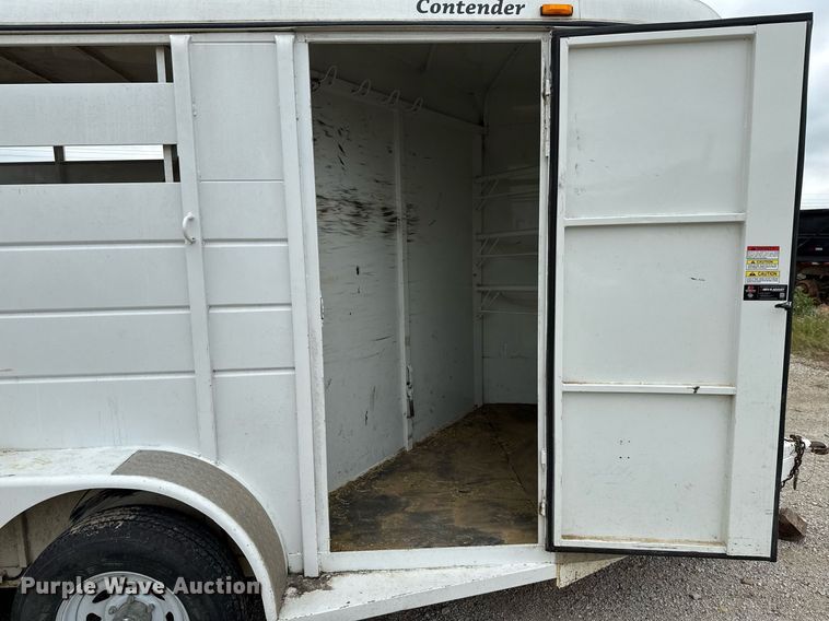 image for item EJ3835 2015 S & H SHH0832-14 livestock trailer
