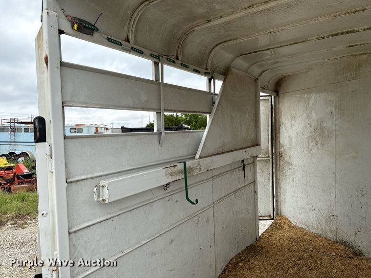 image for item EJ3835 2015 S & H SHH0832-14 livestock trailer
