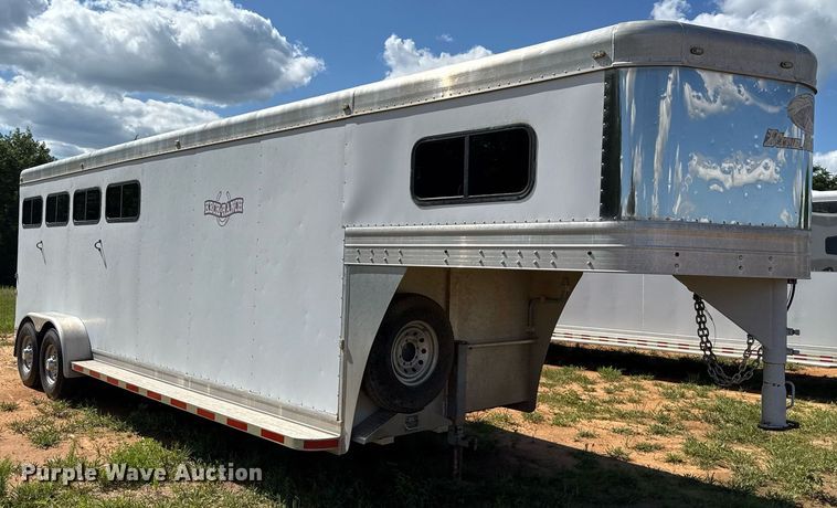image for item EJ4646 2008 Blue Ribbon SS 406 horse trailer