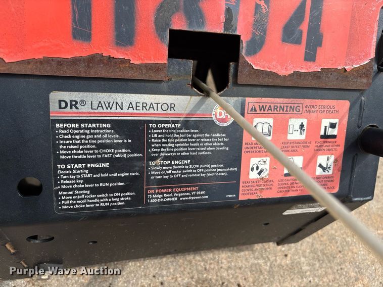 image for item EM2570 DR Lawn Aerator aerator