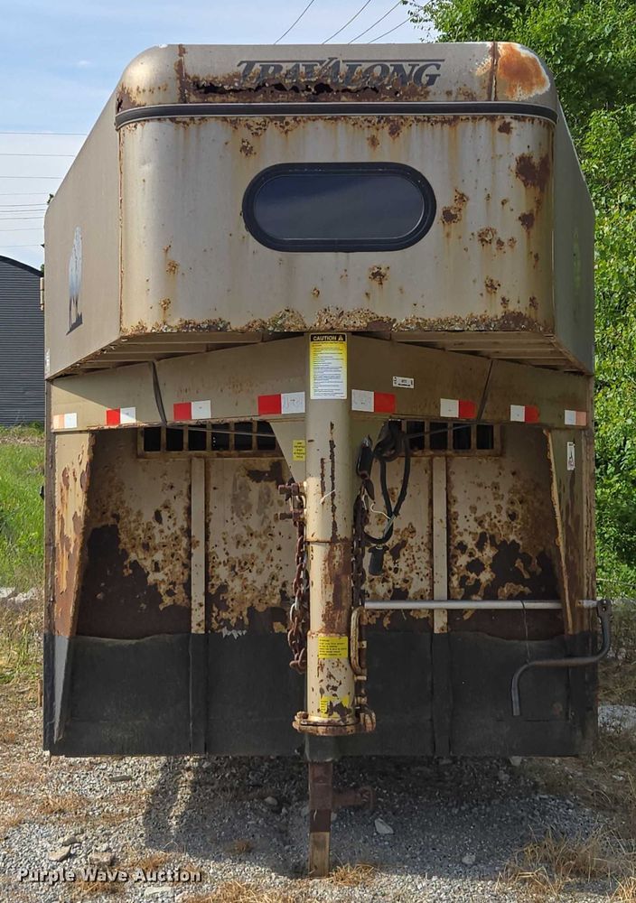 image for item EM7373 2001 Travalong livestock trailer