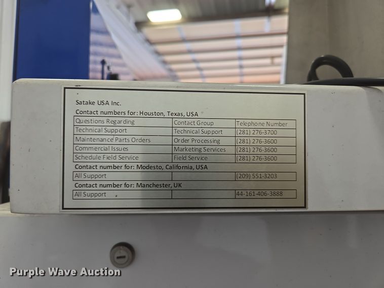 image for item EN3700 Satake EVO-IR-400 pecan color sorter