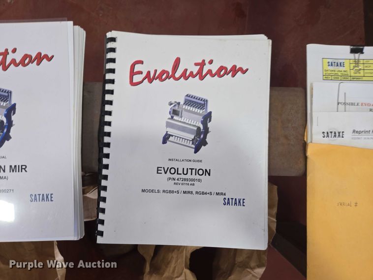 image for item EN3700 Satake EVO-IR-400 pecan color sorter