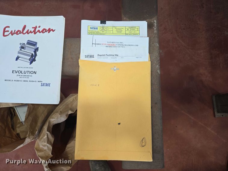 image for item EN3700 Satake EVO-IR-400 pecan color sorter