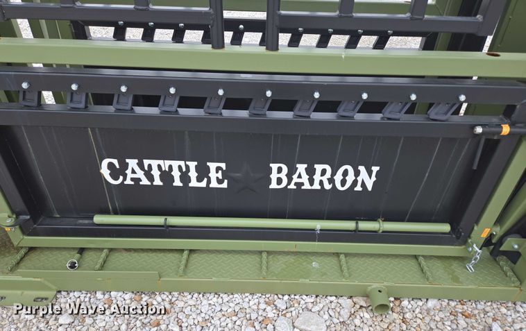 image for item EN3781 Cattle Baron livestock squeeze chute
