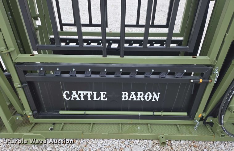 image for item EN3781 Cattle Baron livestock squeeze chute