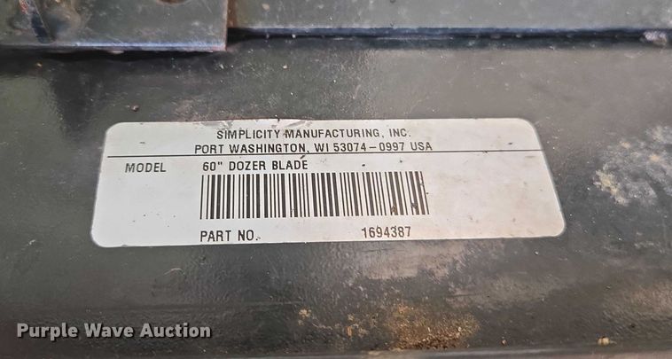 image for item EN3787 Simplicity Legacy XL lawn mower