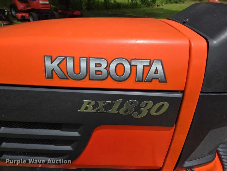 image for item EN3789 Kubota BX1830D lawn tractor