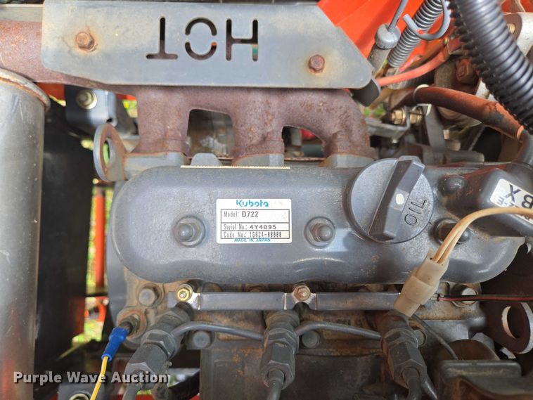 image for item EN3789 Kubota BX1830D lawn tractor