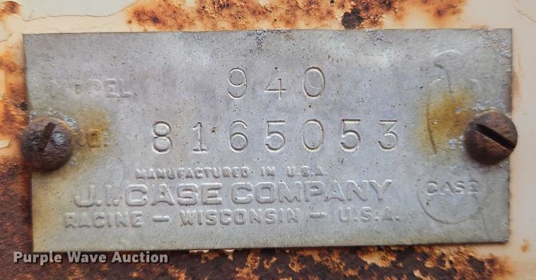 image for item EO0911 1960 Case 940 tractor