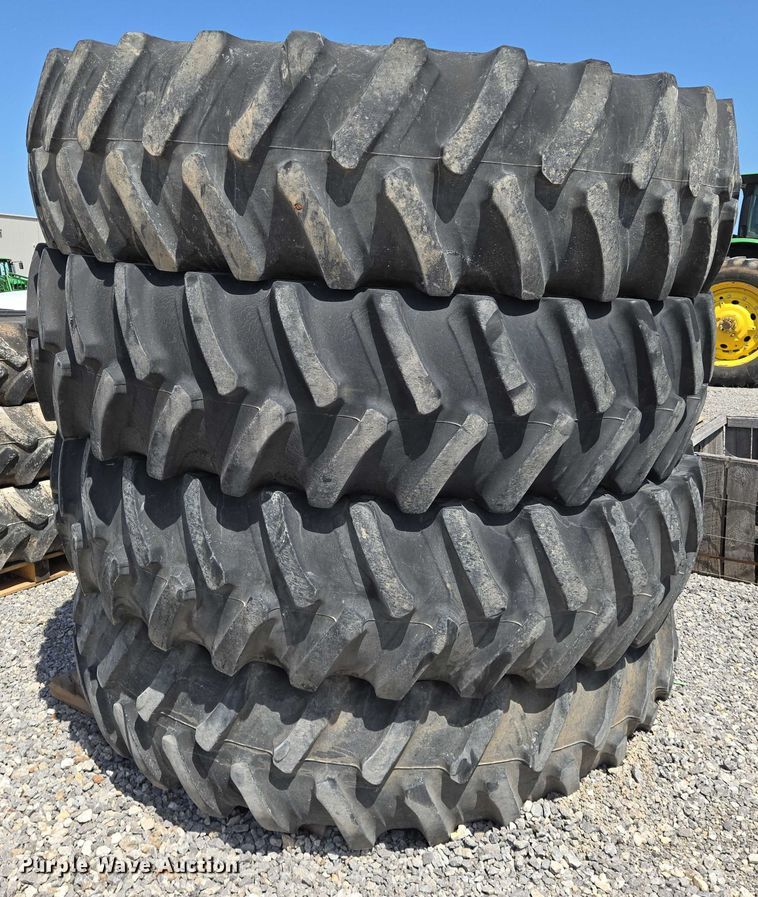 image for item EO0916 (4) Firestone 480/80R50 tires