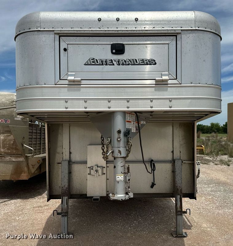 image for item EQ4759 2023 Elite Trailer livestock trailer