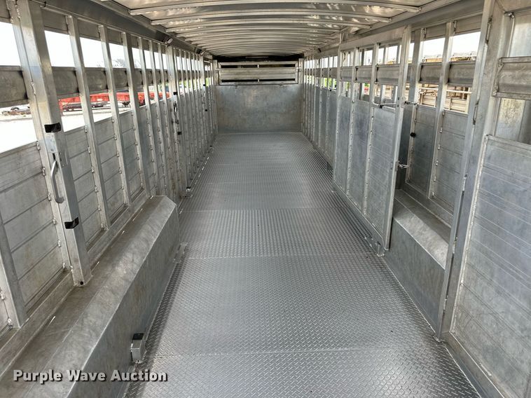 image for item EQ4759 2023 Elite Trailer livestock trailer
