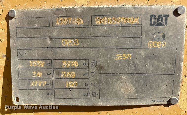 image for item EX9251 2002 Caterpillar 938G wheel loader