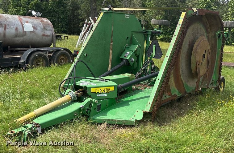 image for item ND9738 John Deere HX15 batwing rotary mower