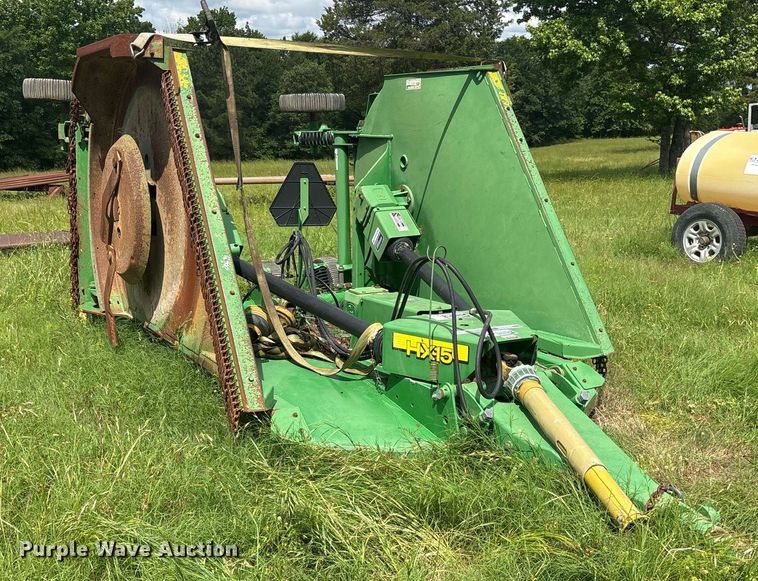 image for item ND9738 John Deere HX15 batwing rotary mower